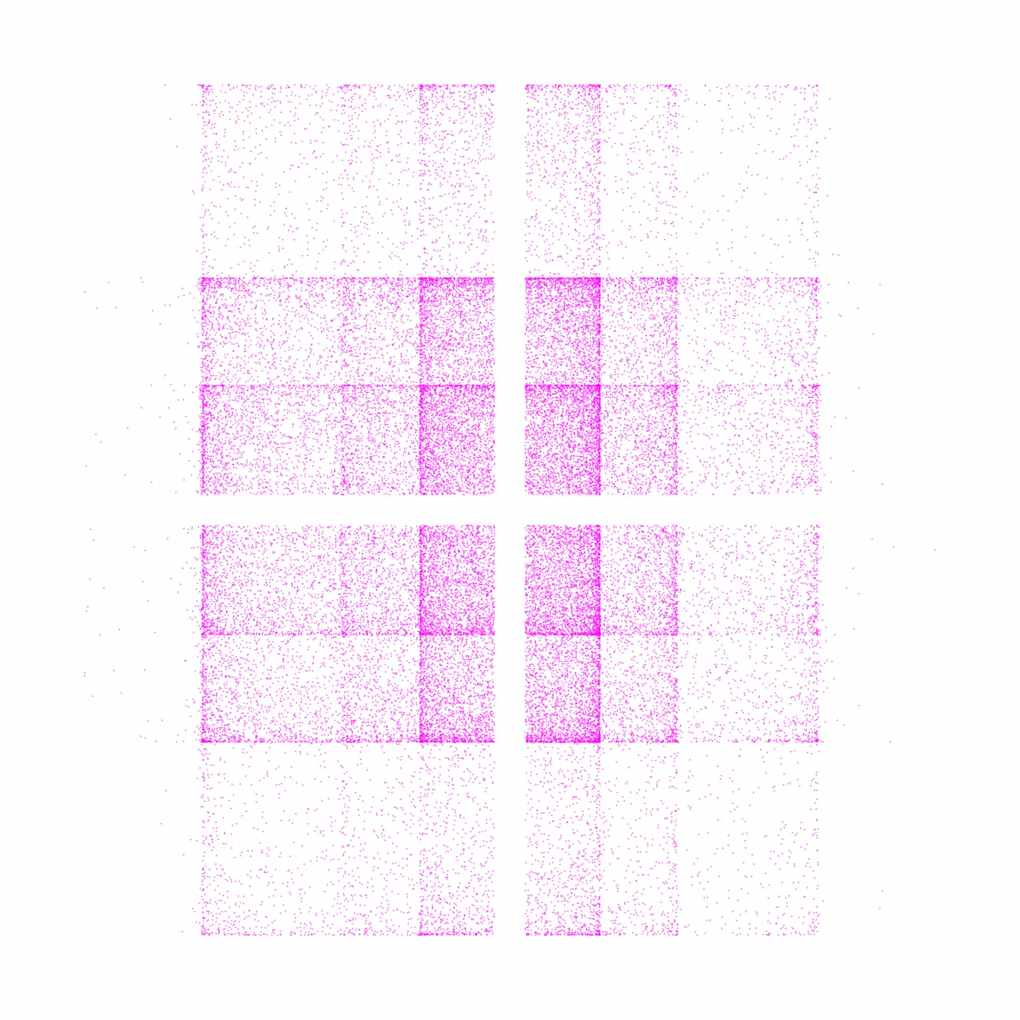 Generative artwork — Crossing